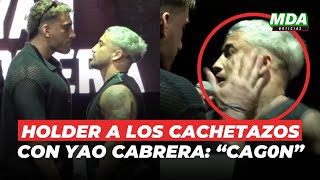 HOLDER le DIO un CACHETAZOS a YAO CABRERA tras decir que TUVO quotS3X0quot con su MAMÁ [upl. by Ahsahtan]