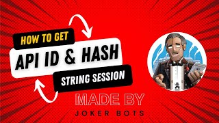 How Create Api Id Api Hash amp Pyrogram String Session  TNRockersOfficial [upl. by Schou648]