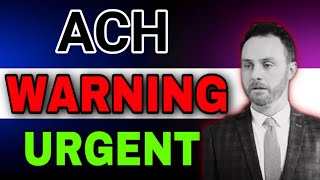 ACH Urgent WARNING  Alchemply Pay Price Prediction Updates ACH Today Update [upl. by Rubbico]