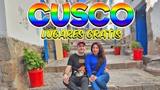 CUSCO 2024🇵🇪 con POCO DINERO 📣 Atractivos Turísticos GRATUITOS 😯 en la Ciudad Imperial  Perú 22 [upl. by Asatan]