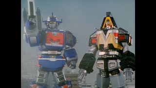 MegaRanger DeltaMega First Appearance AI UPSCALE 4K  60 FPS [upl. by Cassandra]