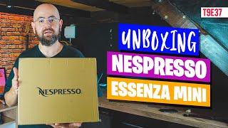 Unboxing Nespresso Essenza Mini  A Melhor Cafeteira Compacta para Seu Café Perfeito  T9E37 [upl. by Boj331]