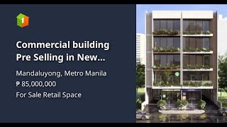 Commercial building Pre Selling in New Zaniga MANDALUYONG CITY [upl. by Wachtel]