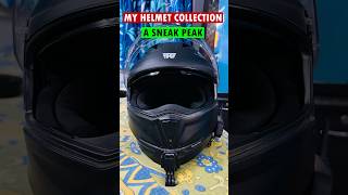 My Helmet Collection A Sneak Peak shorts [upl. by Ydollem]