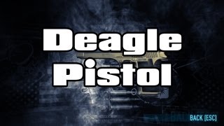 Payday 2 Weapon Demonstration Deagle Pistol [upl. by Amre]