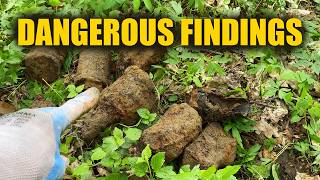 Dangerous Findings in a WW1 Military Camp WW1 Metal Detecting [upl. by Nosae]