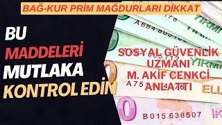 Bağ Kur Prim Mağdurları 7200 Prim Günü SSK [upl. by Latnahc373]