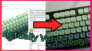 Unboxing Womier MOA Profile Keycaps [upl. by Miculek]