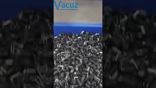 Vacuz Automatic Drum Core Inductor Coil Heat Shrinking Tubing Assembly Insert Pin Bending Machine [upl. by Anenahs]