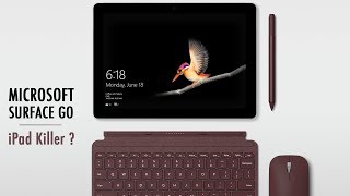 Avec SURFACE GO Microsoft peutil réellement concurrencer l’iPad [upl. by Homerus]