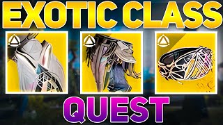 How to Unlock EXOTIC CLASS ITEMS Dual Destiny Exotic Mission Guide  Destiny 2 The Final Shape [upl. by Aanas]