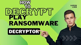 How to Decrypt PLAY Ransomware decryptor play ransomware decryptorsorgplayransomwaredecryptor [upl. by Lynsey]