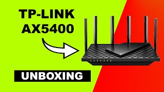 TPLINK Archer AX73 AX5400 Unboxing and USB test [upl. by Mmada]