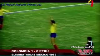 QWC 1986 Colombia vs Peru 10 26051985 [upl. by Torray]