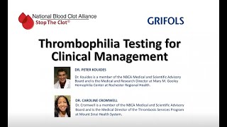 Thrombophilia Testing for Clinical Management [upl. by Annnora]