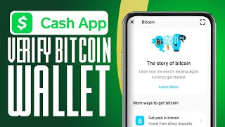 How To Verify Cash App Bitcoin Wallet 2024 FAST amp EASY [upl. by Zebada]