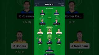 AB VS DG Abu Dhabi T1O cricket match dream 11 [upl. by Rhines]