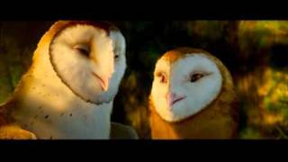 Legend of the Guardians The Owls of GaHoole Beautiful Scene slow motion [upl. by Schott770]