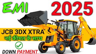 2025 JCB 3DX Xtra Back Loader  Emi Down Payment Mileage Features Specifications Price [upl. by Kreit]