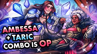 AMBESSA  TARIC IS ELO POTION MOST OVERPOWERED COMBO EVER [upl. by Sivlek]