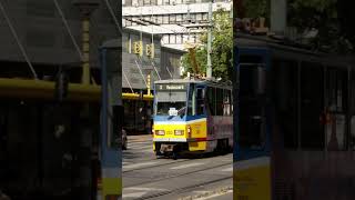 Tatra KT4D in Szeged 🇭🇺 tram publictransport szeged shorts [upl. by Archibaldo]