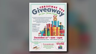 Shreveport’s Giving Handz hosts toy giveaway for kids [upl. by Alben211]