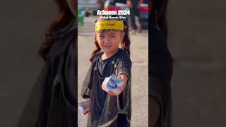 Imam Husain as  Arbaeen 2024 arbaeenwalk karbala najaftokarbala reels viralvideo trending [upl. by Anelam]