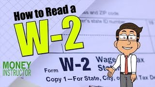 How to Read Your W2 Tax Form  Money Instructor [upl. by Kostman]