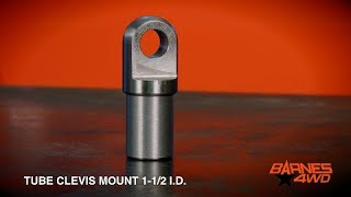 Tube Clevis Mount [upl. by Vasyuta]