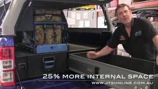 Ford Ranger MSA Drawer System MSA claim Australias Best Drawer System [upl. by Nagol]