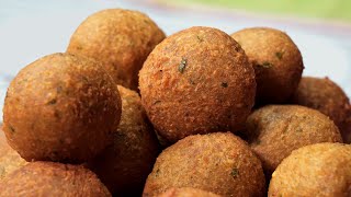 falafel de garbanzos  La receta arabe más deseada por los veganos [upl. by Ahsienel]