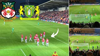 WREXHAM AFC v YEOVIL TOWN VLOG  30  RAMPANT WREXHAM ONE WIN AWAY FROM WINNING THE LEAGUE [upl. by Tess268]