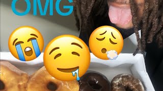 Eating and rating Shipleys Donuts I think I’m moist [upl. by Ecerehs]