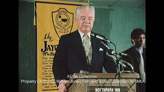 Watergate Special Prosecutor Leon Jaworski Speaks To The Dallas Jaycees  January 1975 [upl. by Adlitam]