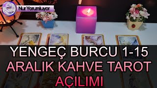 YENGEÇ ❤️ YÜKSELEN ❤️ YENGEÇ BURCU 115 ARALIK DETAYLI KAHVE TAROT AÇILIMI burçyorumları [upl. by Schertz]