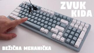 TASTATURA SA VRH ZVUKOM  Dareu A98 [upl. by Annoet]