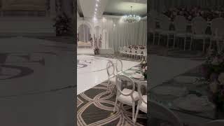 Elegant Purple amp White Wedding Reception  Royal Luxury Events [upl. by Geibel]