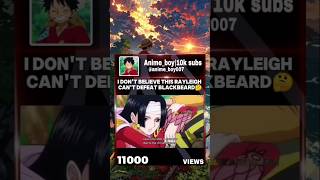 First time Rayleigh vs blackbeard fight what is win onepiece luffy anime onepiecetheory [upl. by Airdnekal362]