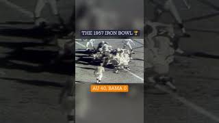 How ‘bout this footage and highlight read from the 1957 Iron Bowl 🏆 👀 Auburn 40 Alabama 0 [upl. by Anohs264]