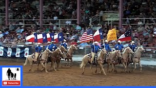 Santa Rosa Palomino Club  2021 Santa Rosa Roundup Rodeo [upl. by Gristede205]