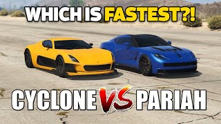 GTA 5 ONLINE  PARIAH VS CYCLONE WHICH IS FASTEST [upl. by Thielen]