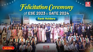 Felicitation Ceremony Honoring ESE 2023 amp GATE 2024 Achievers  Celebrating Success  MADE EASY [upl. by Amitarp]