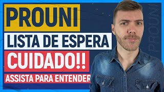 PROUNI 20232 Lista de espera entenda TUDO para NÃO PERDER SUA VAGA [upl. by Ycniuq]