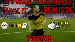 FIFA 15  Make YOUR FIFA 15 More Realistic HD DOWNLOAD [upl. by Benjie]