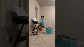 Christmas Song Piano by Aiden [upl. by Inalem]