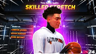 NEW SKILLED STRETCH BUILD is OVERPOWERED on NBA 2K24 BEST REBIRTH BUILD ON NBA 2K24 [upl. by Carolyne699]