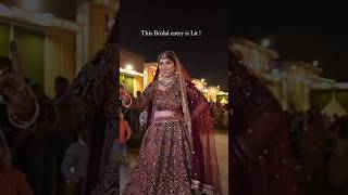 Aaj Tak Asi Bridal Entry Nahi dekhi hogi 🤣wedding shortsviral youtubeshorts dance bridal viral [upl. by Pollux]