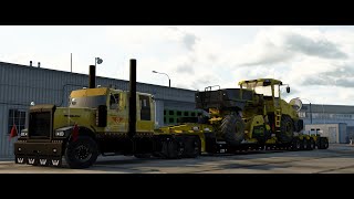 American Truck Simulator 2024 152 FREE WS 4900EX By Outlaw  Rogers Cat C15 MXS 850 Compound Turbo [upl. by Anaeco146]