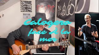 calogero face a la mer guitare cover [upl. by Amargo]