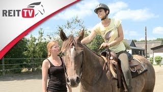 Sitzschulung beim reiten im Schritt Trab und Galopp [upl. by Kraska503]